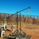 National Guard soldiers testing out another weed catapult in 2011 (Image: US Customs and Border Protection)